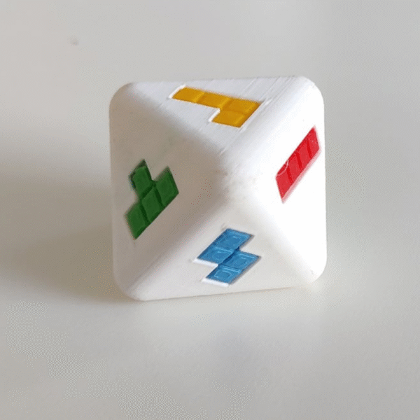 Tetris analógico con caja