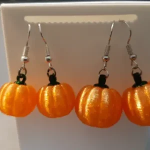 Pumpkin Earring