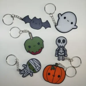 PAQUETE DE PORTALLAVES DE HALLOWEEN TIERNO