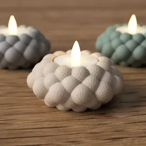 Combo x 3 Velas LED de burbujas
