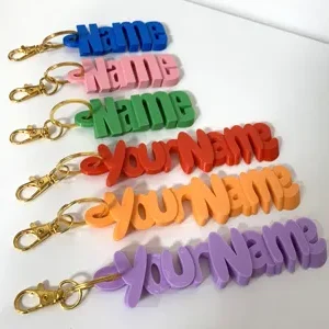Llavero con nombre personalizado