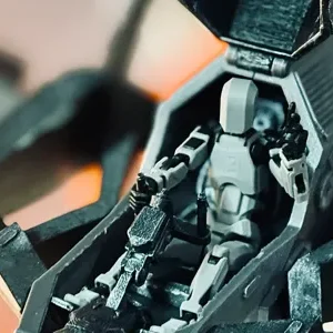Caza a reacción futurista para Dummy 13