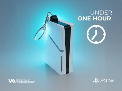 Llavero de PS5