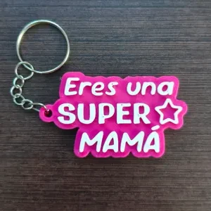 Llavero - Eres una super mamá