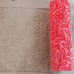 Rodillo de Textura - Prado de Margaritas - Grabado