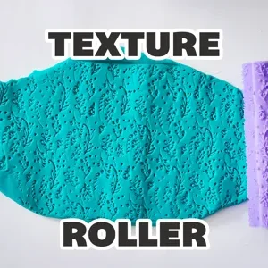 Rodillo de Textura V41 | Delicada Flor