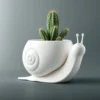 Macetero y jarrón caracol – Decoración hogareña única - Image 2