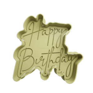 Cortador de Galletitas Happy Birthday 7