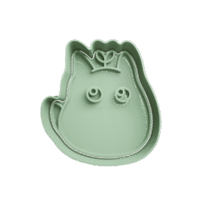 Cortador de Galletitas Ko Totoro con Hoja