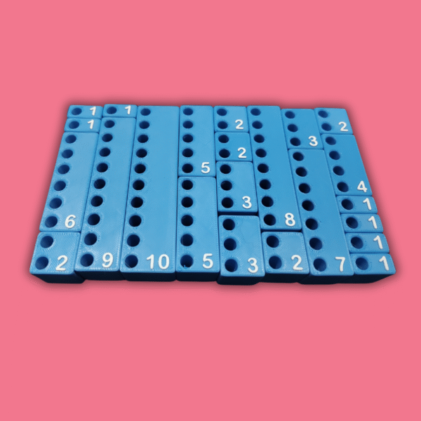 Bloques matemáticos apilables con conteo