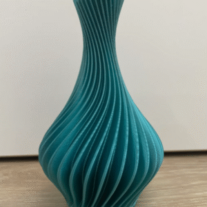 Florero espiral moderno (18 cm)