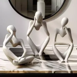Conjunto de estatuas nórdicas (12 cm)