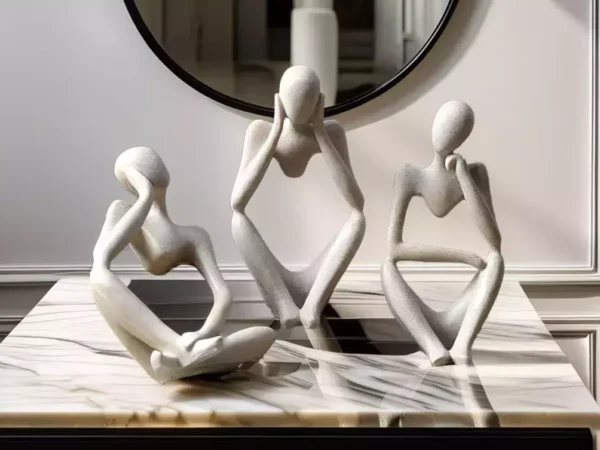 Conjunto de estatuas nórdicas (12 cm)