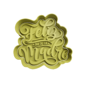 Cortador de Galletitas Feliz día de la madre Corador de Galletas STL
