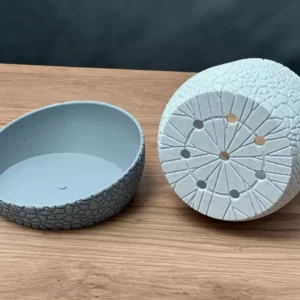 Maceta con base (12 cm)