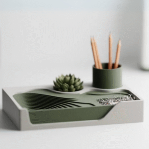 Organizador de escritorio escalonado