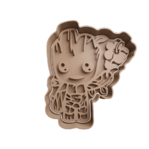 Cortador de Galletitas Baby Groot
