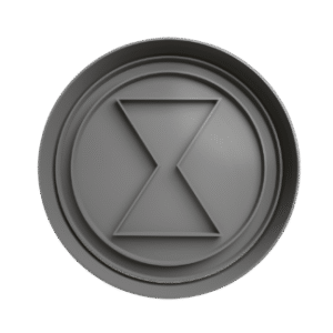 Cortador de Galletitas Black Widow Logo
