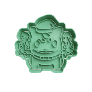 Cortador de Galletitas Bulbasaur Navidad 2