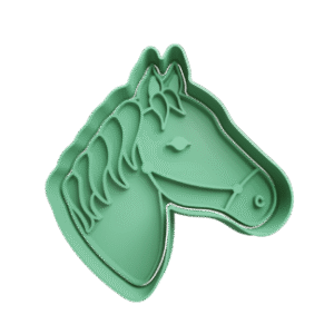 Cortador de Galletitas Caballo Cabeza 2
