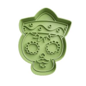 Cortador de Galletitas Calavera Mexicana 5