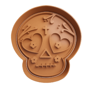 Cortador de Galletitas Calavera Mexicana