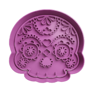 Cortador de Galletitas Calavera Mexicana