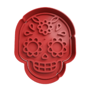 Cortador de Galletitas Calavera Mexicana 11