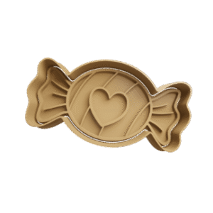 Cortador de Galletitas Caramelo Corazón