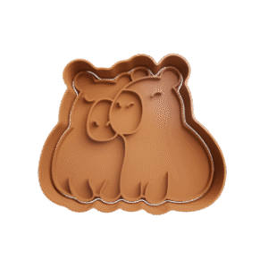 Cortador de Galletitas Pareja de Carpinchos 3