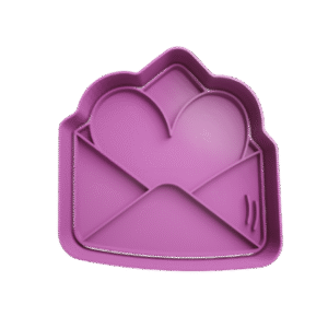 Cortador de Galletitas Carta con Corazon