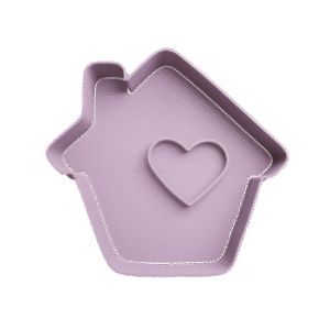 Cortador de Galletitas Casa con Corazon