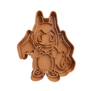 Cortador de Galletitas Charmander con Disfraz de Charizard