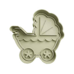 Cortador de Galletitas Cochecito de Bebe 3