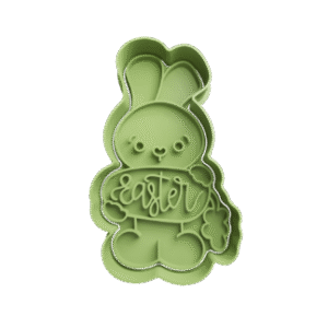 Cortador de Galletitas Conejo con Zanahoria Easter