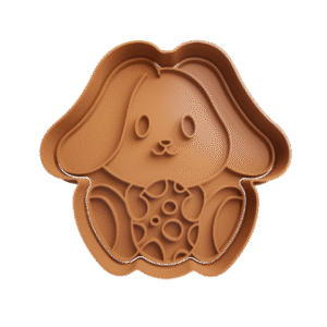 Cortador de Galletitas Conejo con Huevo de Pascua 2