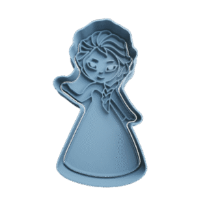 Cortador de Galletitas Elsa Frozen 6