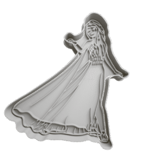 Cortador de Galletitas Elsa Frozen 5