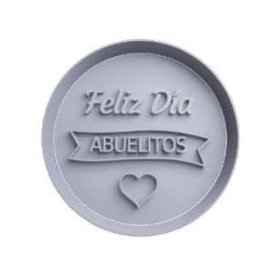 Cortador de Galletitas Feliz dia Abuelitos