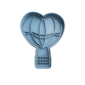 Cortador de Galletitas Globo Aerostatico Corazon