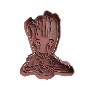 Cortador de Galletitas Baby Groot 7