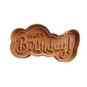 Cortador de Galletitas Happy Birthday