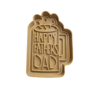 Cortador de Galletitas Happy Fathers Day Taza
