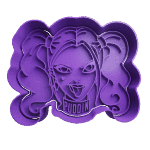 Cortador de Galletitas Harley Quinn 2