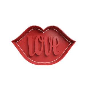 Cortador de Galletitas Love Labios