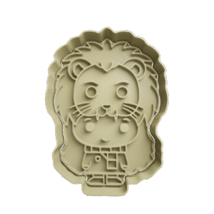 Cortador de Galletitas Luna Lovegood con Cabeza de Leon