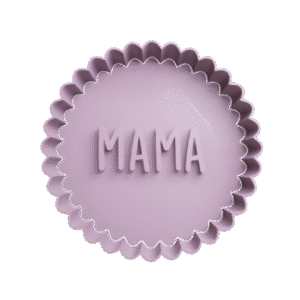 Cortador de Galletitas Mama en Circulo Ondulado