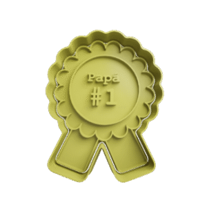 Cortador de Galletitas Medalla Papa #1