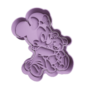 Cortador de Galletitas Minnie Bebe