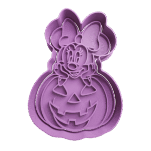 Cortador de Galletitas Minnie Calabaza 2